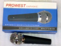DM-218SI Мікрофон  PROWEST динамічний металічний з вимикачем + кабель