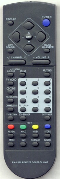 RM-C220 JVC пульт ду дистанційного керування.