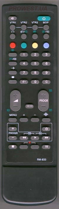 RM-833  пульт ду дистанційного керування для SONY.